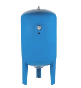 Гидроаккумулятор UNIPUMP 500л вертикальный, с манометром (нижнее подключение)