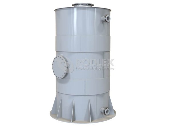 Емкость V 50000 - 50м3 из полипропилена вертикальная